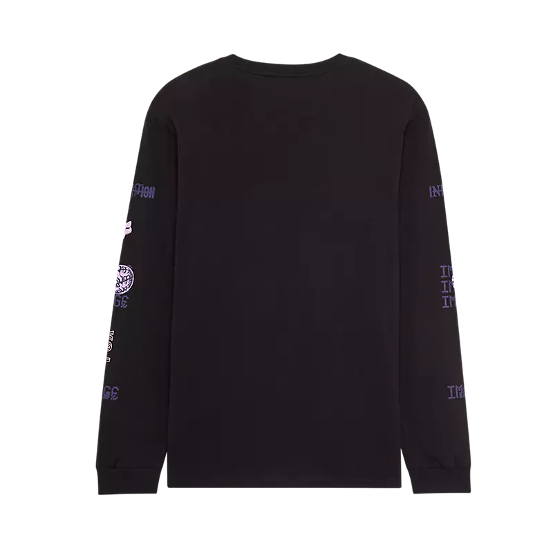 Fox Image Phantom Prem Long Sleeve Tee Shirt Black-1