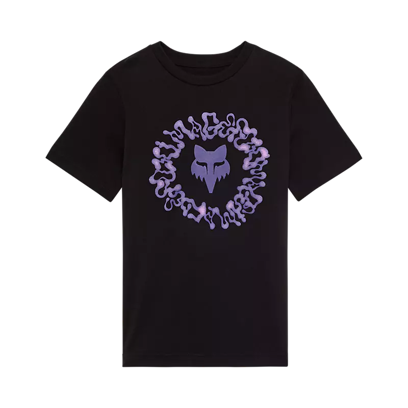 Fox Image Phantom Youth Short Sleeve Tee Shirt Black