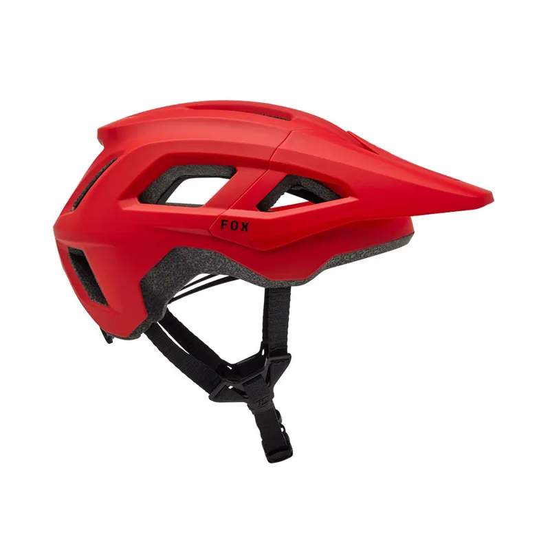 Fox Mainframe Trvrs MTB Helmet Fluorescent Red-1