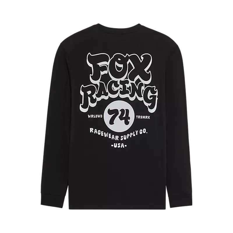 Fox Racewear Prem Long Sleeve Tee Shirt Black-1