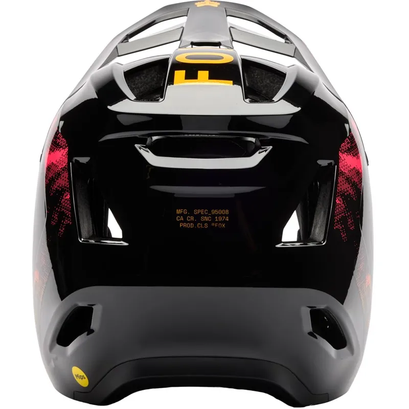 Fox Rampage Kairos MTB Full Face Helmet Tangerine-4