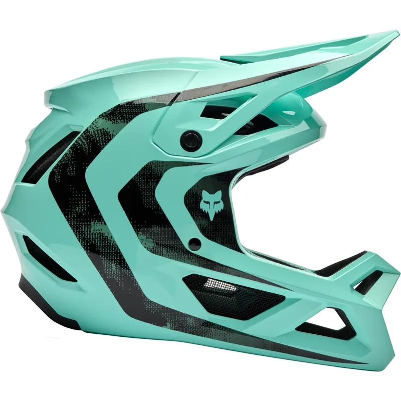 Fox Rampage Kairos MTB Full Face Helmet Turquoise-1