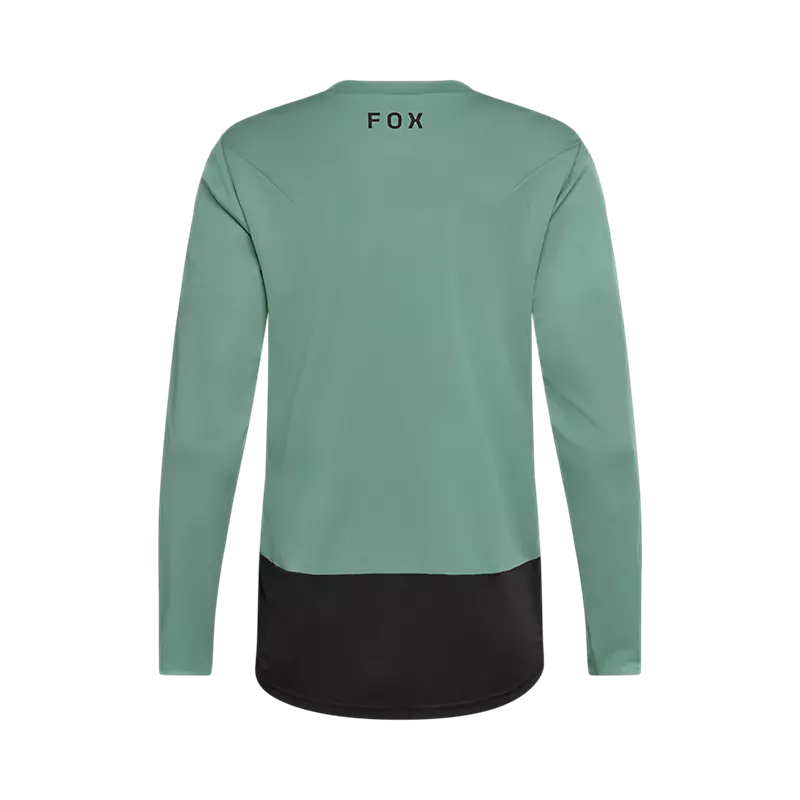 Fox Ranger Fox Head Long Sleeve Jersey Pine Green-1