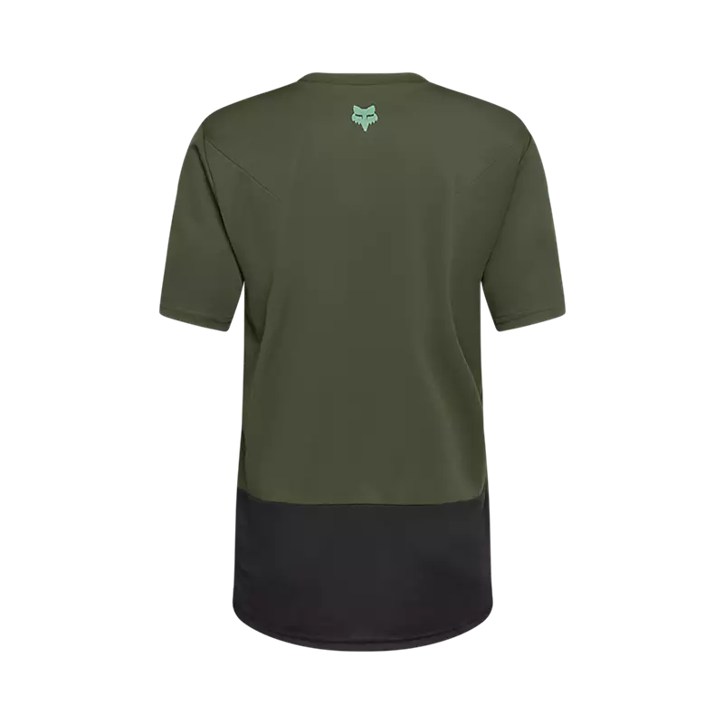 Fox Ranger Fox Head Short Sleeve Jersey Dark Sage-1