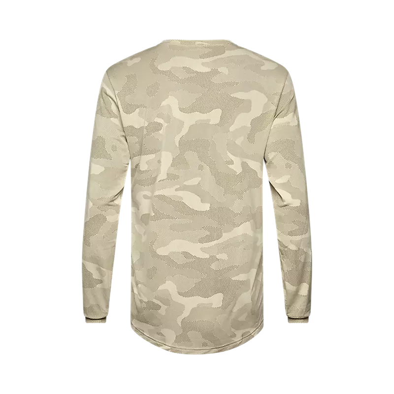 Fox Ranger Tru Dri Long Sleeve Jersey Cream-1