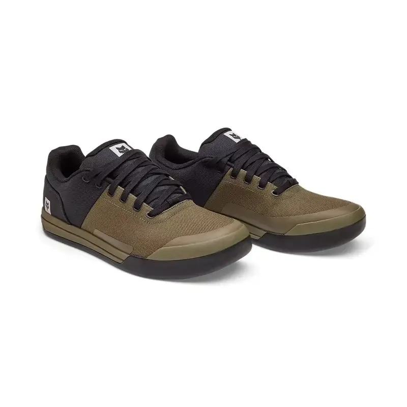 Fox Union Canvas Flat MTB Shoe Military-3