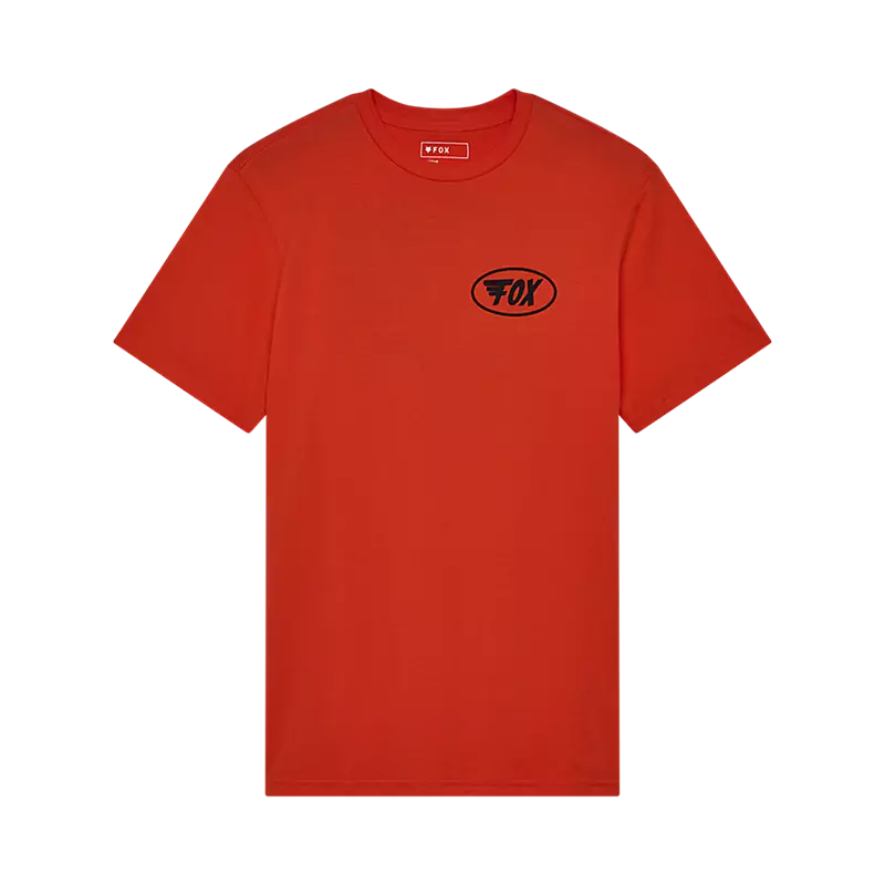 Fox Wing Premium Short Sleeve Tee Shirt Blood Orange