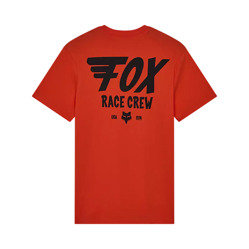 Fox Wing Premium Short Sleeve Tee Shirt Blood Orange-1