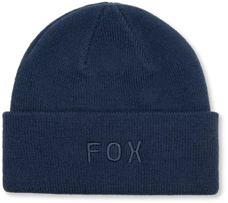 Fox Wordmark Beanie Midnight