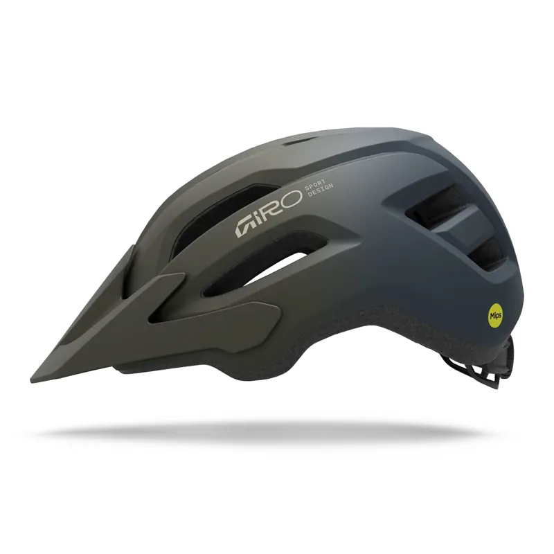 Giro Fixture II Mips Youth MTB Helmet Dark Sage/Sapphire-1