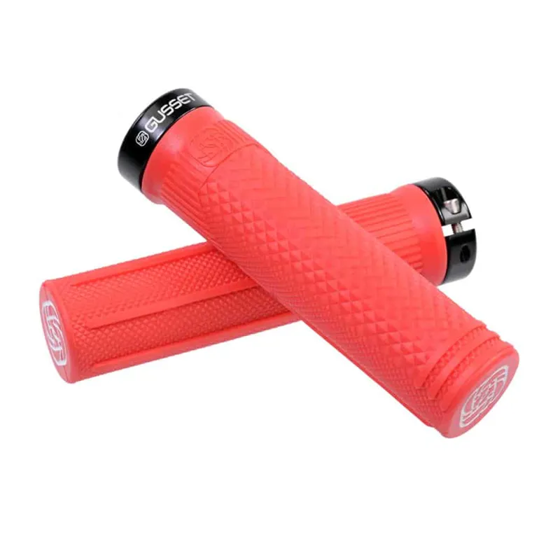 Gusset S2 Lock On Grips Extra Soft Compound - Red