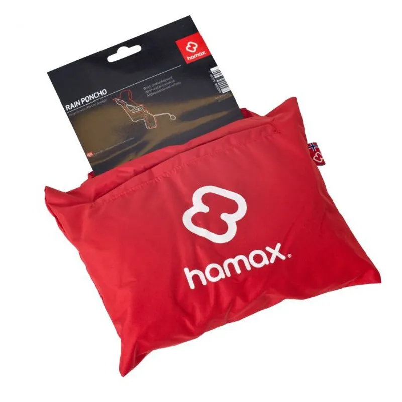 Hamax Child Rain Poncho Red