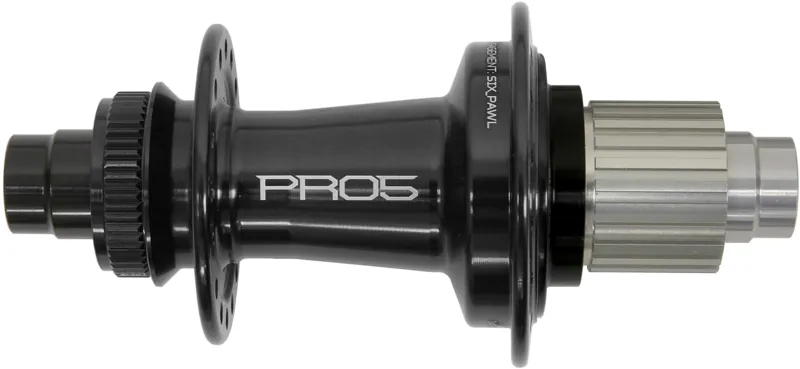 Hope Pro5 Rear Hub 135mmxQR CentreLock Steel 24H Black