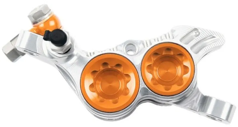 Hope V4 2022 Disc Brake Caliper Complete Silver