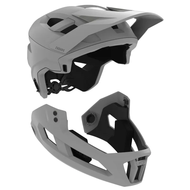 Leat MTB Enduro 2.0 Helmet White -6