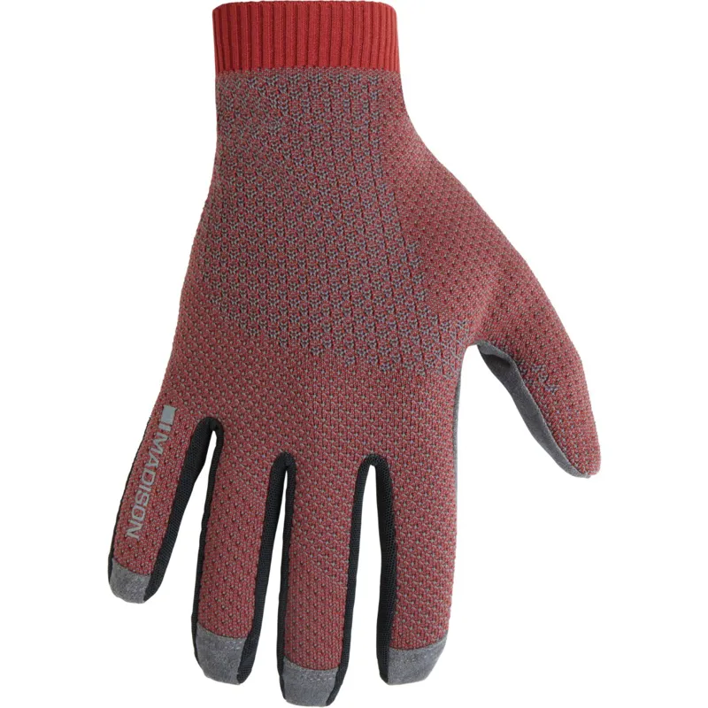Madison Flux Ergonomix Trail Gloves Mineral Red