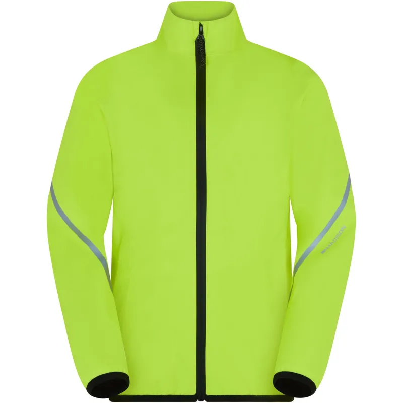 Madison Freewheel Youth Waterproof Jacket Hi Viz Yellow