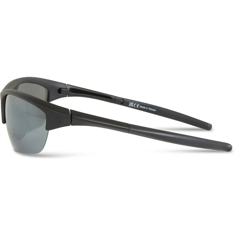 Madison Mission Sunglasses 3 Lens Pack Matt Black/Bronze/Amber and Clear Lenses-1