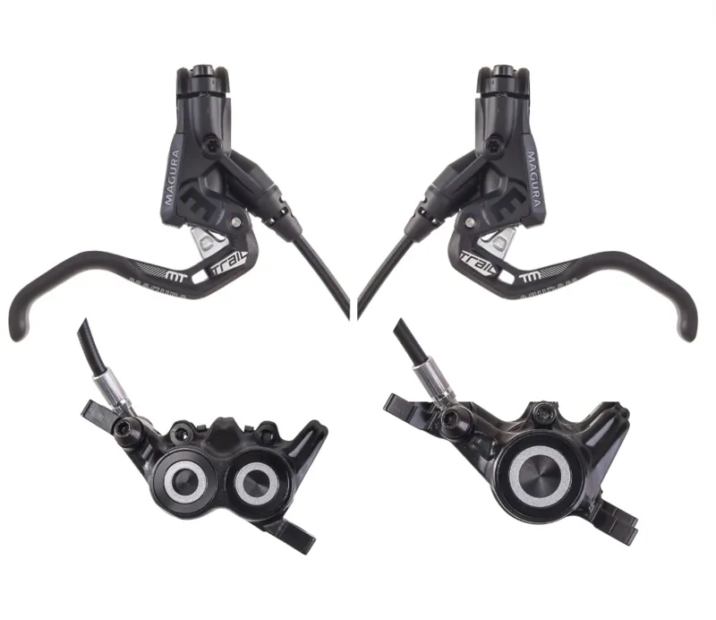 Magura MT Trail Sport Brake Set: 1-finger HC Lever Blade: Front and Rear - 2701389