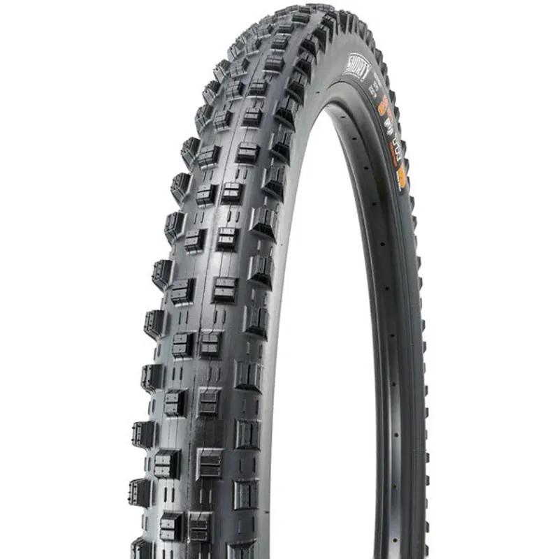 Maxxis Shorty Gen 2 DH 27.5x2.40WT Folding Tyre 60 TPI 3C Maxx Grip TR Black