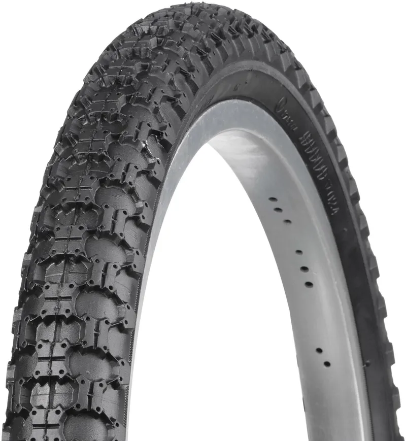 Nutrak Meteor 18x1.75in Wire Tyre Knobbly Tread Black