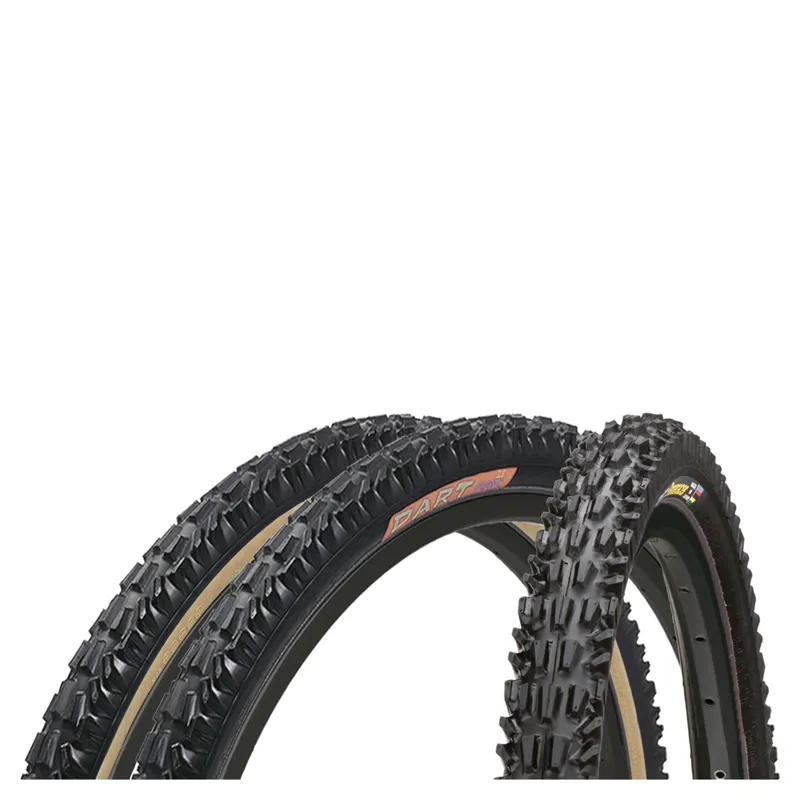 Panaracer Dart Classic Folding Tyre: Black/Amber