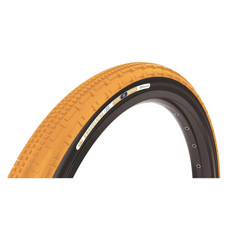 Panaracer GravelKing SK Colour Edition 2025 TLR Gravel Tyre: Honey Butter/Black