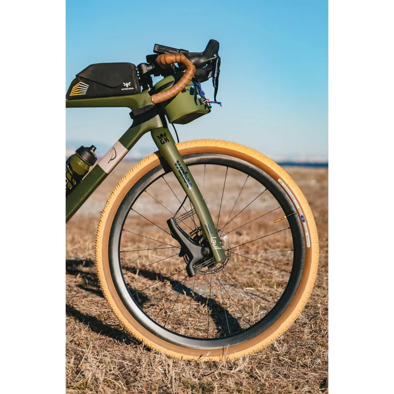 Panaracer GravelKing Slick Colour Edition 2025 TLR Gravel Tyre: Honey Butter/Brown-1