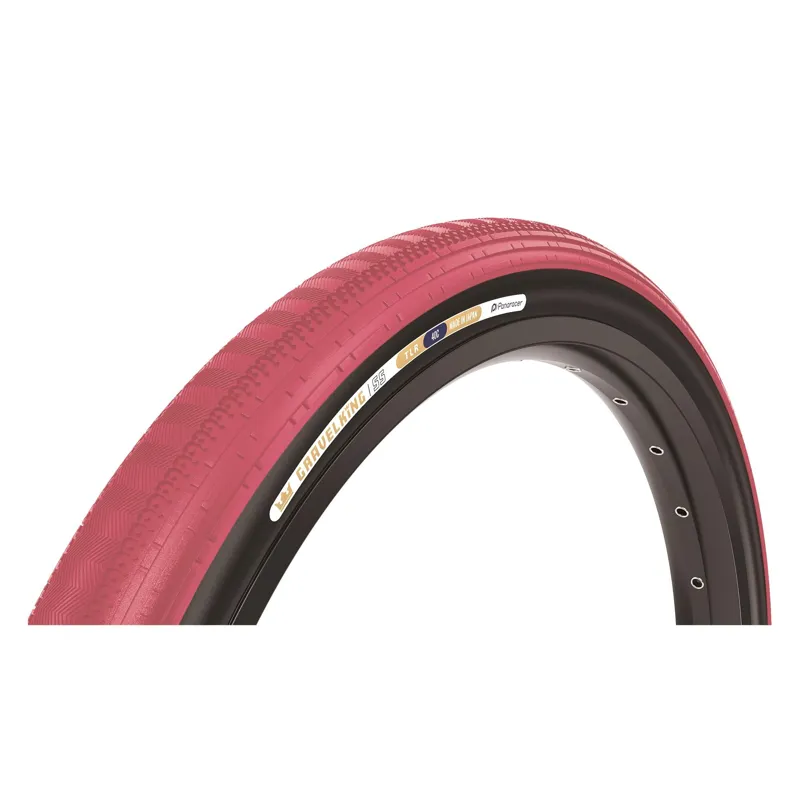 Panaracer GravelKing SS Colour Edition 2025 TLR Gravel Tyre: Cranberry/Black