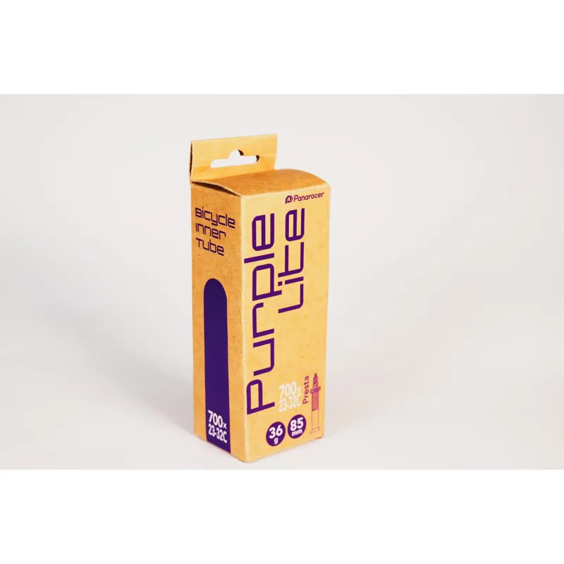 Panaracer Purple Lite TPU Inner Tube Road 32-47c Valve: Purple