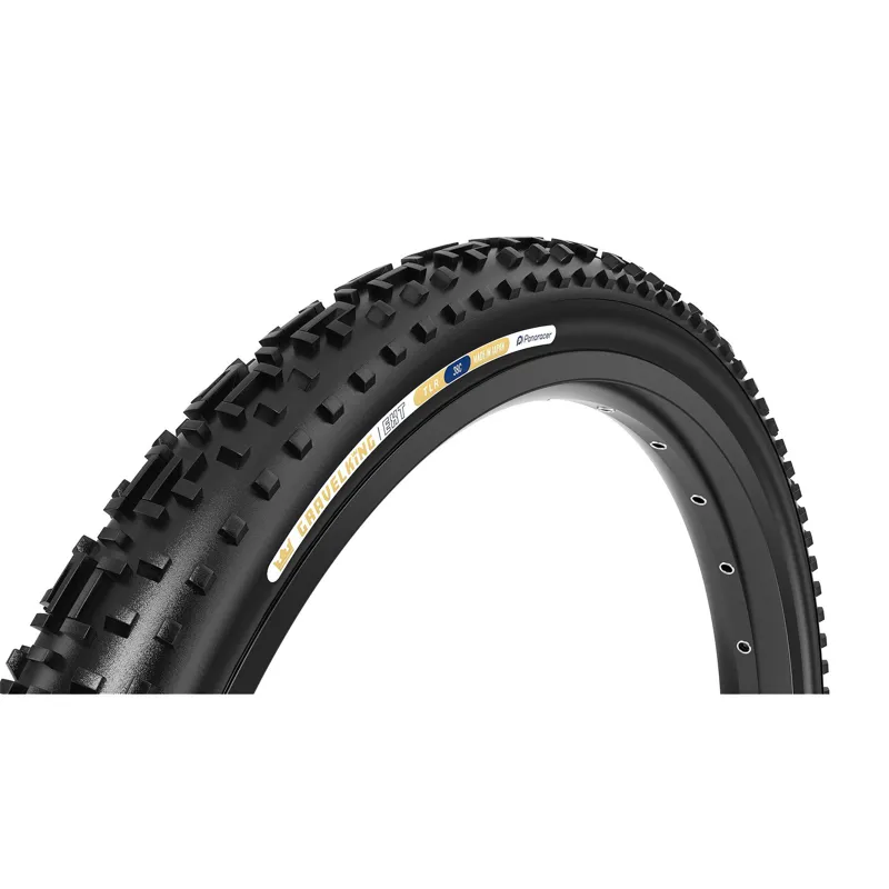 Panaracer TLR GravelKing EXT TLR Gravel Tyre: Black/Black