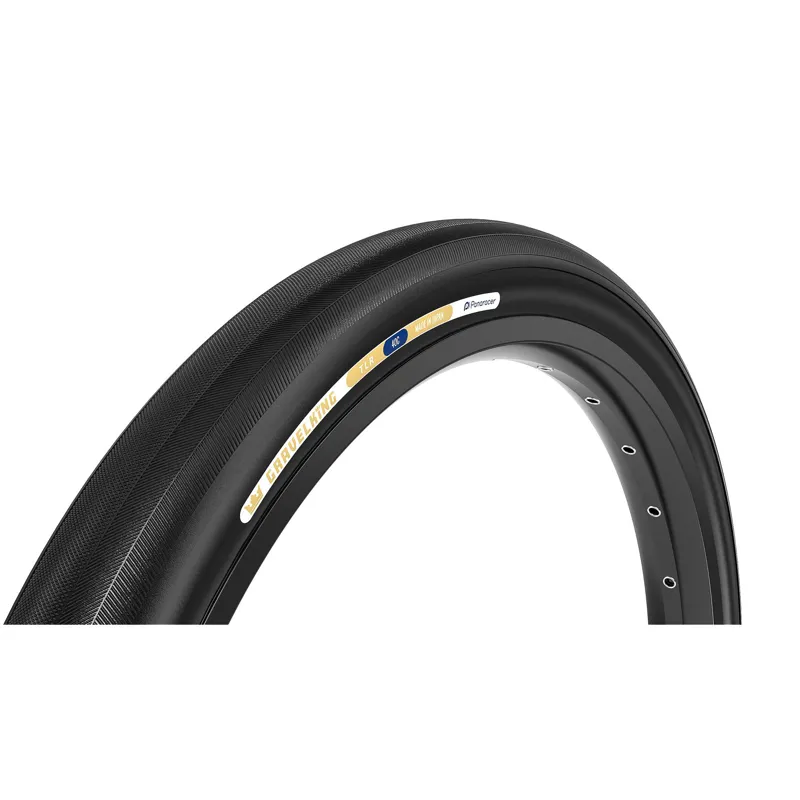 Panaracer TLR GravelKing Slick TLR Gravel Tyre: Black/Black