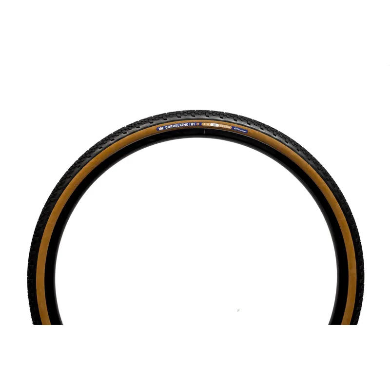 Panaracer TLR Gravelking X1 Plus TLR Gravel Tyre: Black/Brown 700x35/40/45/50c-2