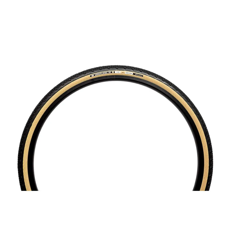 Panaracer TLR Gravelking X1 R-Line TLR Gravel Tyre: Black/Amber 700x35/40/45c-5