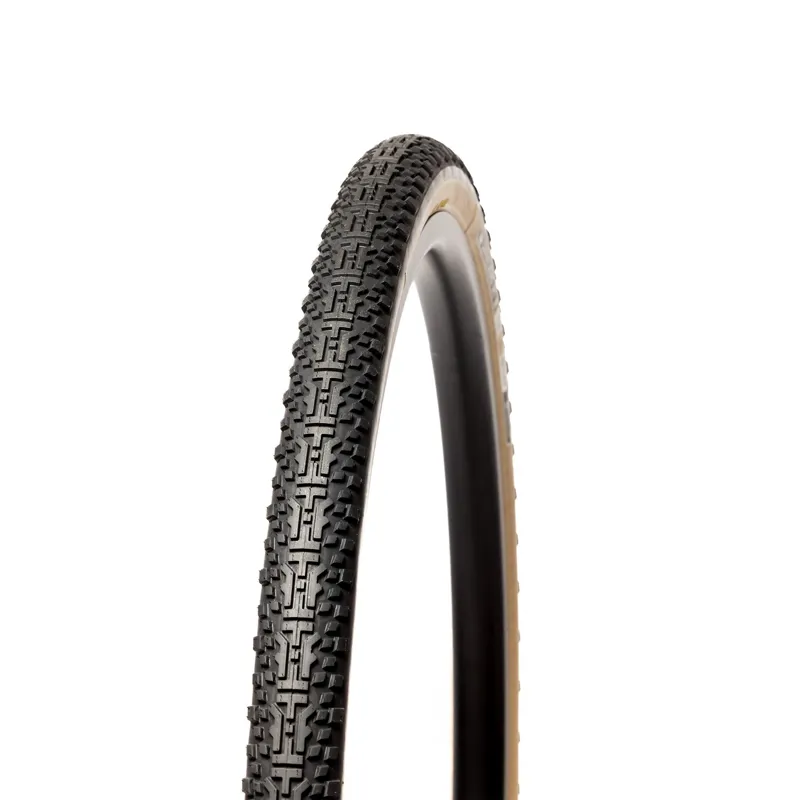 Panaracer TLR Gravelking X1 R-Line TLR Gravel Tyre: Black/Amber 700x35/40/45c-8