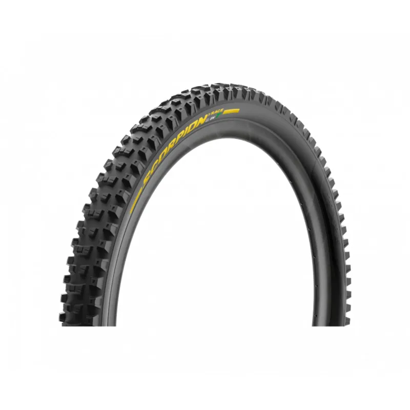 Pirelli Scorpion Race Enduro T 27.5x2.50 Folding Tyre Clincher SmartEvo DH TLR DualWall Black/Yellow