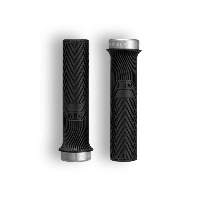 PNW Components Loam XL Grips Recycled Edition Black/Silver