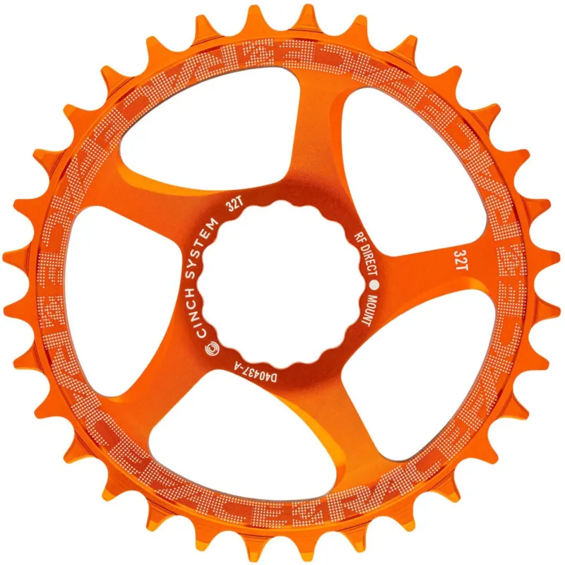 Race Face Direct Mount Narrow/Wide Single Chainring Orange 32t 
