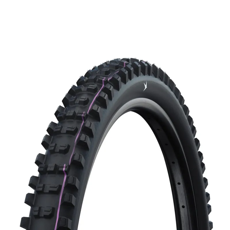 Schwalbe Shredda 27.5x2.50 Folding Rear Tyre Addix Ultra Soft HS638 E-50 TLR Black
