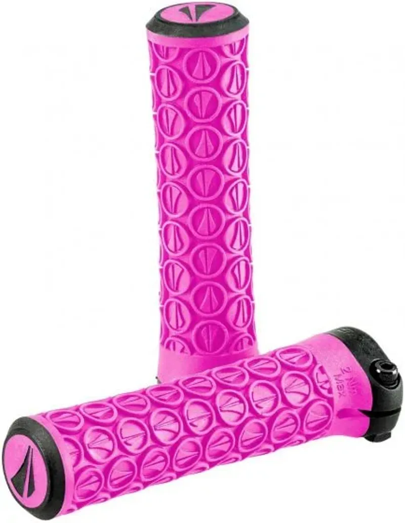 SDG Slater JR Lock-On Grips Neon Pink