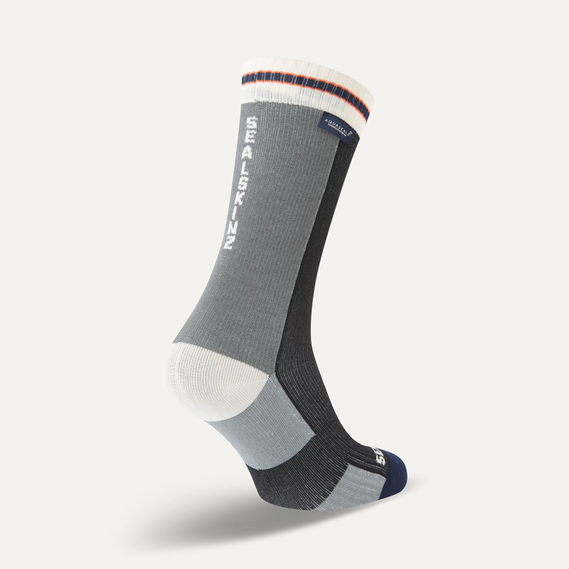 SealSkinz Billockby Waterproof Mid Socks Lightweight Black-1