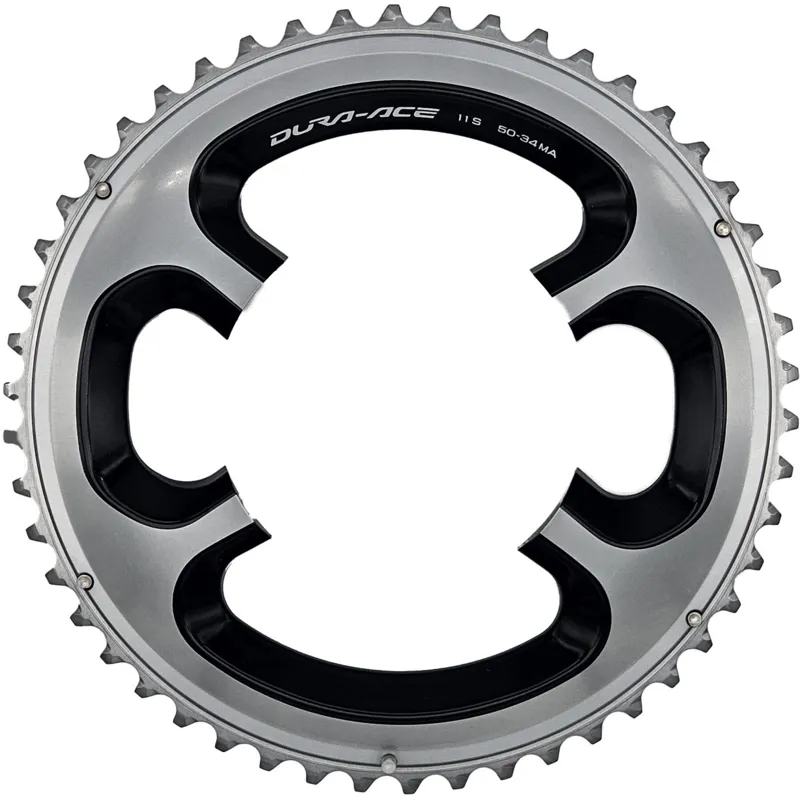 Shimano FC-9000 Chainring 50T MA for 50-34T Silver