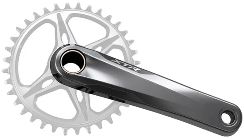 Shimano FC-M9125 XTR 12 Speed Chainset without Ring 55mm Chainline 165mm Grey/Black