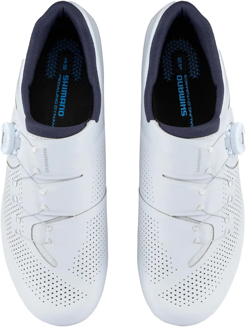 Shimano RC302 Road Clip Shoe White-4