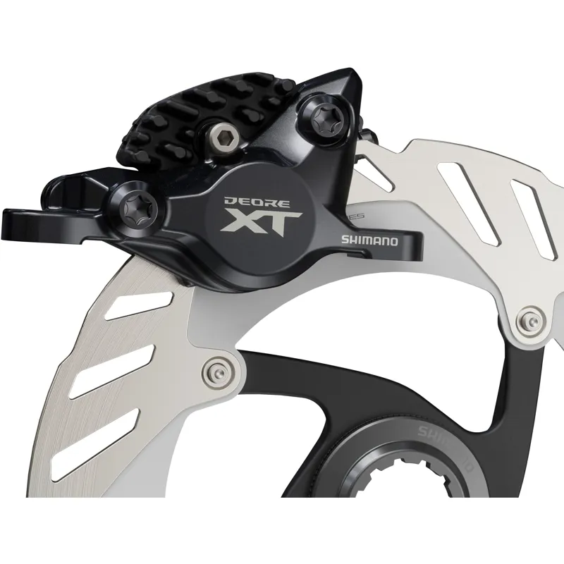 Shimano XT BR-M8200 2 or 4 Pot Disc Brake Calliper - Post Mount Front or Rear-3
