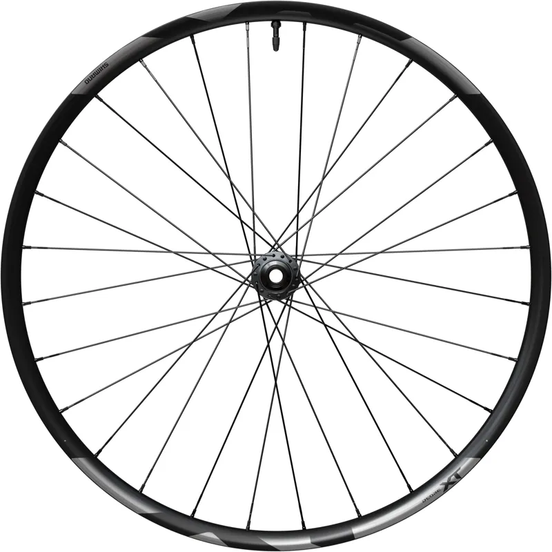 Shimano XT M8200 27.5in/650b Disc Front Wheel 15x110mm E-thru Centrelock Black