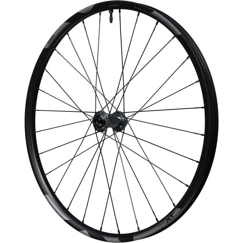 Shimano XT M8200 27.5in/650b Disc Front Wheel 15x110mm E-thru Centrelock Black-1