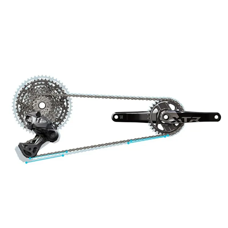 Shimano XTR Di2 Rear Derailleur Long Cage 12s RD-M9250-SGS-5