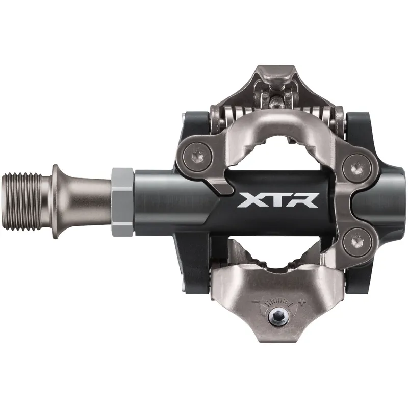 Shimano XTR PD-M9200 XC Race MTB Clip Pedals 3mm Shorter Axle Grey/Black-1