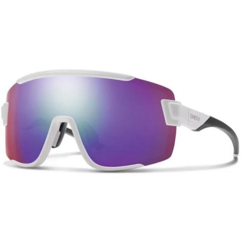 Smith Wildcat Sunglasses White/Chromapop Violet Mirror